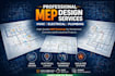 do architectural, electrical, plumbing and hvac plans, mep