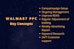 create walmart pay per click campaigns and manage walmart PPC