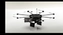 design heavyduty drone features robotics wings