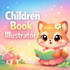 create cute children book illustrations for kids storybook