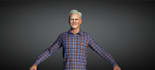 create realistic 3d human character with clothes