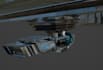 design a sci fi spaceship