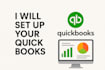 accounting setup and clean up bookkeeping using quickbooks
