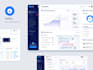 design modern web app UI UX, CRM and admin panel in figma