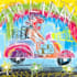 create chaotic abstract psychedelic art
