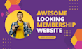 design wordpress membership website with woocommerce
