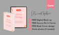 design PDF file in canva