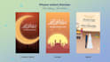 design muslim islamic elegant wedding invitation video