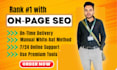 do on page seo to rank your wordpress,wix,shopify website