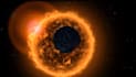make earth and sun zoom logo reveal trailer