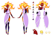 draw you a character reference sheet