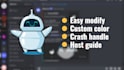 make a custom discord bot with latest feature