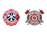 design a professional fire fighter logo for your company