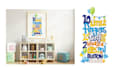 create cute digital wall art for nursery, kids room or etsy shop