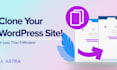 do migrate wordpress website transfer or copy or clone or backup