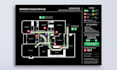 design professional emergency evacuation map, fire exit plan