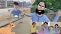 create 2d animated film or cartoon