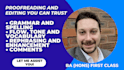 proofread, edit and enhance your website content