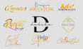design handwriting, scripted, signature, cursive, simple logo