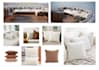 create a high end aesthetic mood board