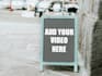 add video or image in mockup poster and billboard