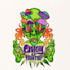 create anything psychedelic and trippy illustration