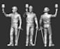 sculpt 3d model, character or stl file for 3d printing or rendering