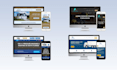 design pressure washing, car detailing, cleaning service or junk removal website