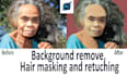 do background remove, clipping path and image editing