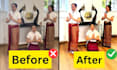 fix and restore blur photos in high quality