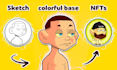 design custom nft art and generate 10k nft collection