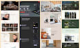 create figma website design, ux ui design, landing design