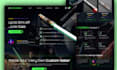 create high quality figma website design