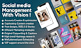 be your social media manager for instagram and facebook