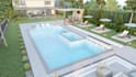 design your front and backyard landscape pool, fire pit, patio, hot tub, garden