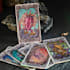 draw awesome card game, tarot design, oracle, tcg, dark art