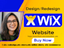 design, develop or redesign your business wix website
