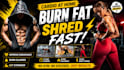 design eye catching fitness and gym thumbnails for youtube