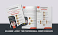 professional brochures, company profiles, bifold and trifold brochures
