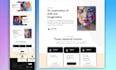 develop dynamic responsive webflow website and landing page