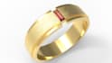 create a 3d jewelry modeling and animation spin loop