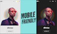 build a responsive website using HTML,CSS,js
