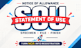file your trademark statement of use or extension