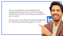 be your linkedin ghostwriter and linked in marketer to generate inbound leads