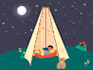 create flat vector illustrations for you