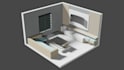 make a 3d model in blender