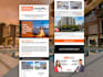 design real estate email template, responsive HTML newsletter, email templates