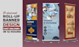 do roll up, retractable, popup, and stand banner designs