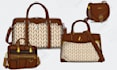 design full tech pack for bag concept backpack, handbag, purse