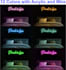 design neon logo, neon sign and neon light design with acrylic